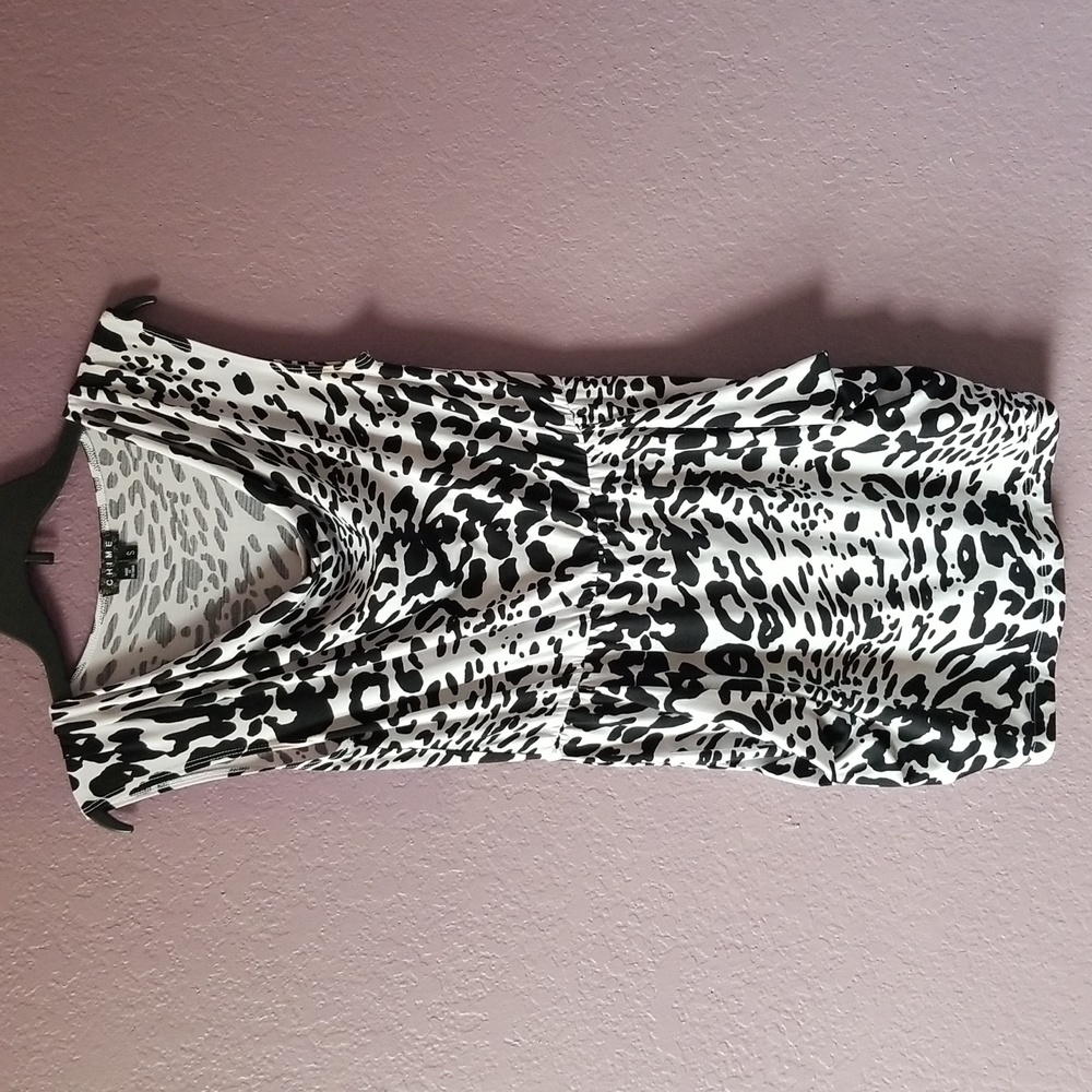 Chime Black and white Dress